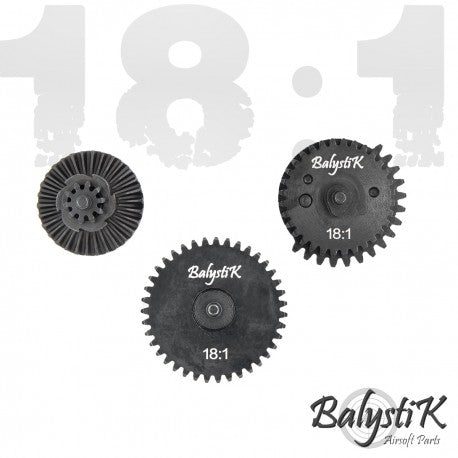 Balystik Steel CNC Gearset Torque 18:1