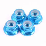 Fastrax M4 Aluminium Locknuts - Flanged-4