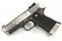 WE Hi-Capa 3.8 Force (Waved Groove) Semi / Full Auto - Silver-0