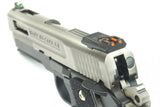 WE Hi-Capa 3.8 Force (Waved Groove) Semi / Full Auto - Silver-1