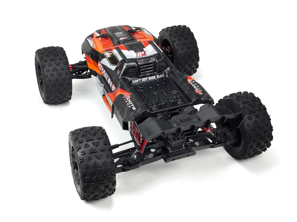 Arrma Kraton 8S 4X4 BLX 1/5 Speed Monster Truck - Orange-1