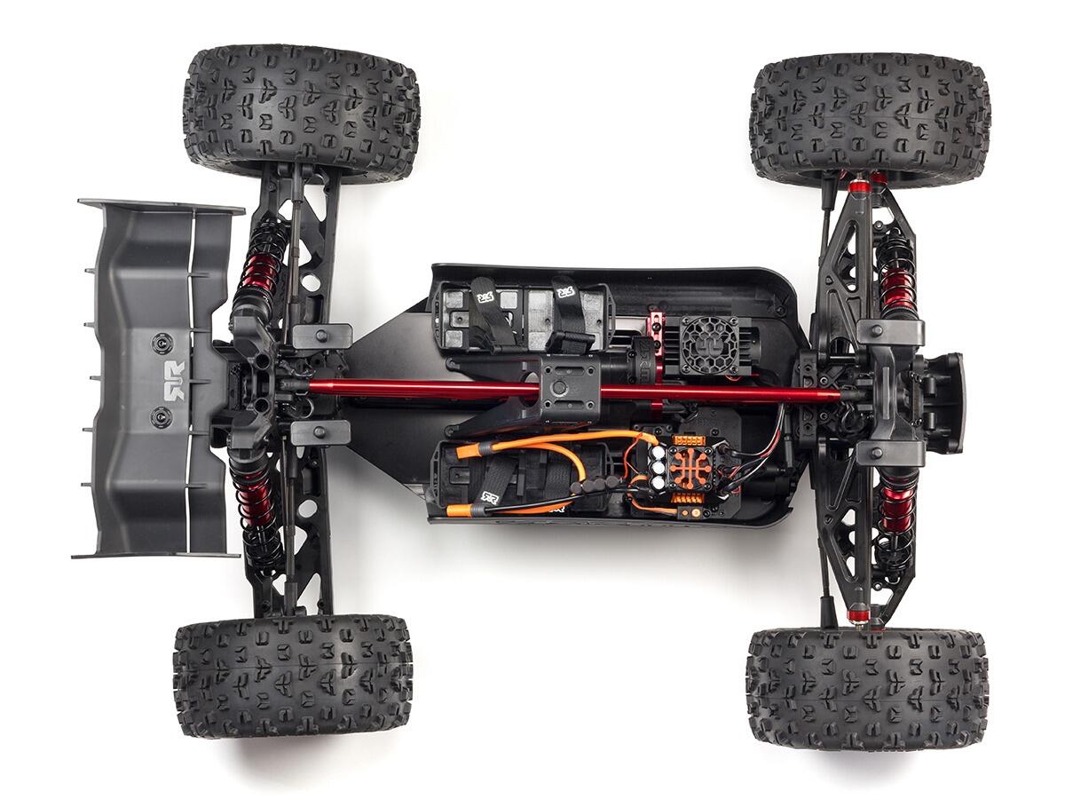 Arrma Kraton 8S 4X4 BLX 1/5 Speed Monster Truck - Orange-7