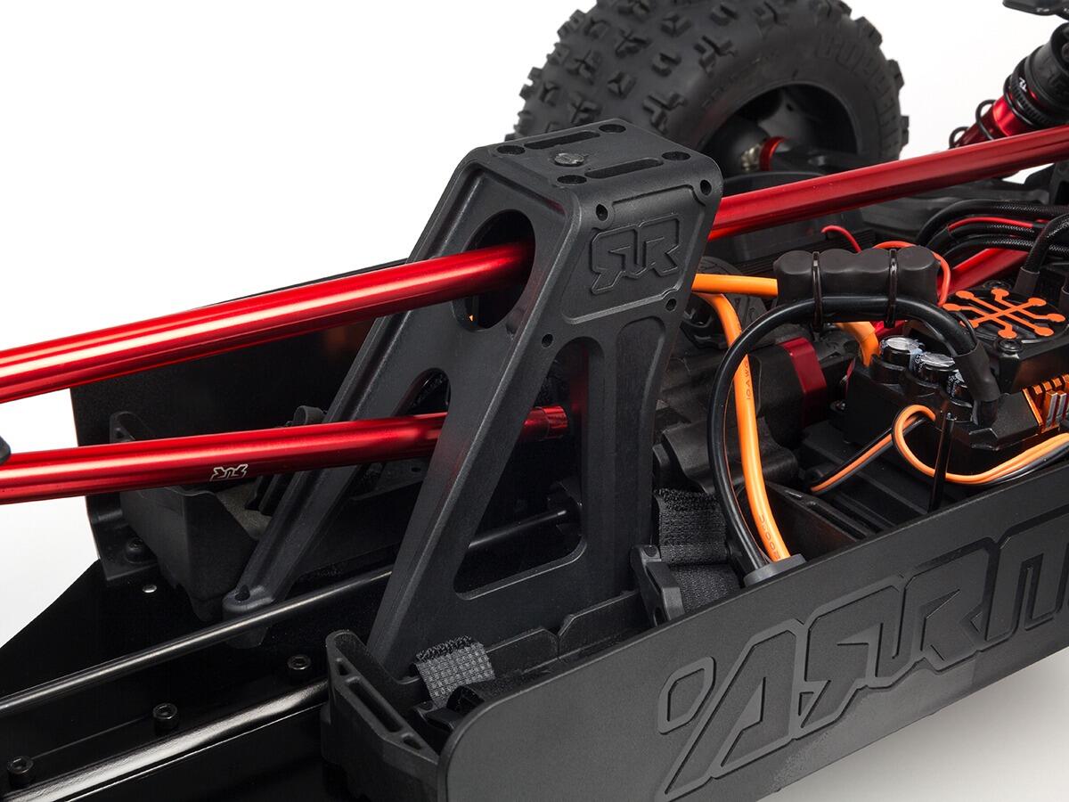 Arrma Kraton 8S 4X4 BLX 1/5 Speed Monster Truck - Orange-10