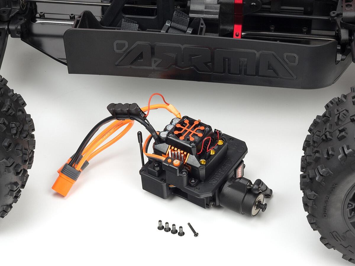 Arrma Kraton 8S 4X4 BLX 1/5 Speed Monster Truck - Orange-17