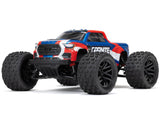 Arrma Granite GROM 4wd MT 1/18 RTR Mega with Lipo Battery and USB Charger - Blue/Red-0