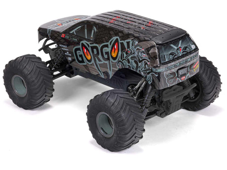 Arrma Gorgon 2wd MT 1/10 Ready-To-Assemble Kit w/8.4v/Chg - Gunmetal-2