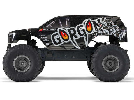 Arrma Gorgon 2wd MT 1/10 Ready-To-Assemble Kit w/8.4v/Chg - Gunmetal-3