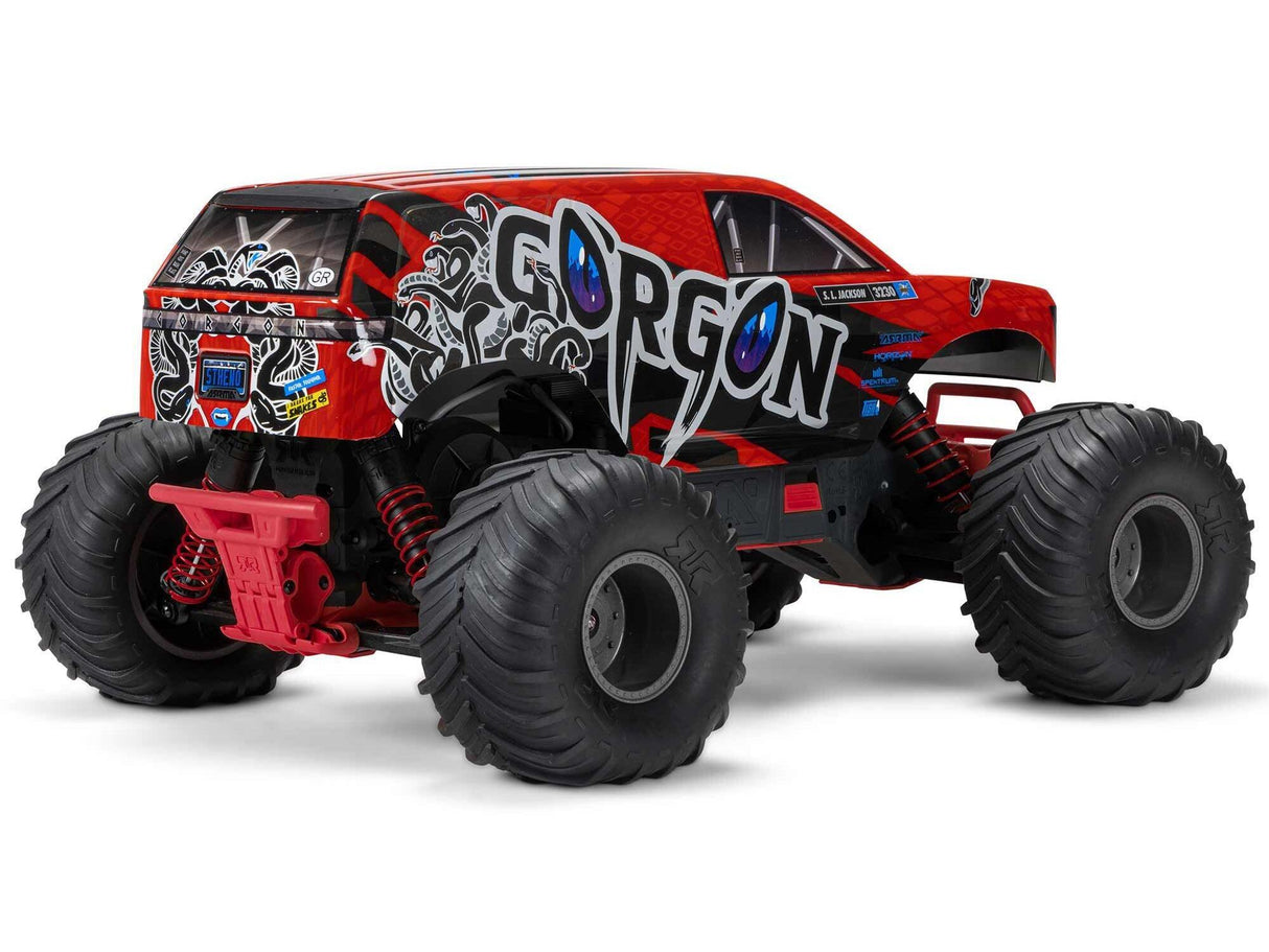 Gorgon 2wd MT 1/10 RTR Smart with 8.4v Battery/USB Charger - Red-2