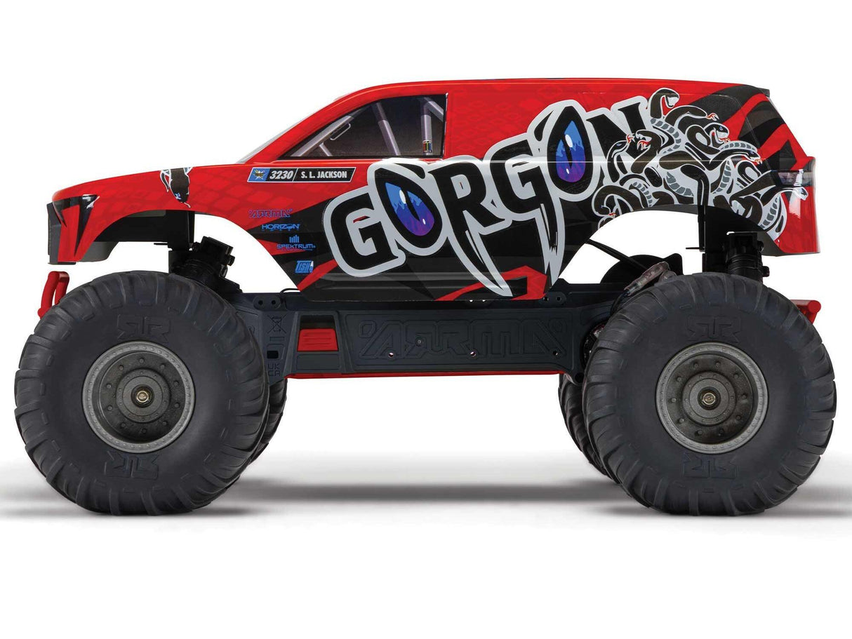 Gorgon 2wd MT 1/10 RTR Smart with 8.4v Battery/USB Charger - Red-4