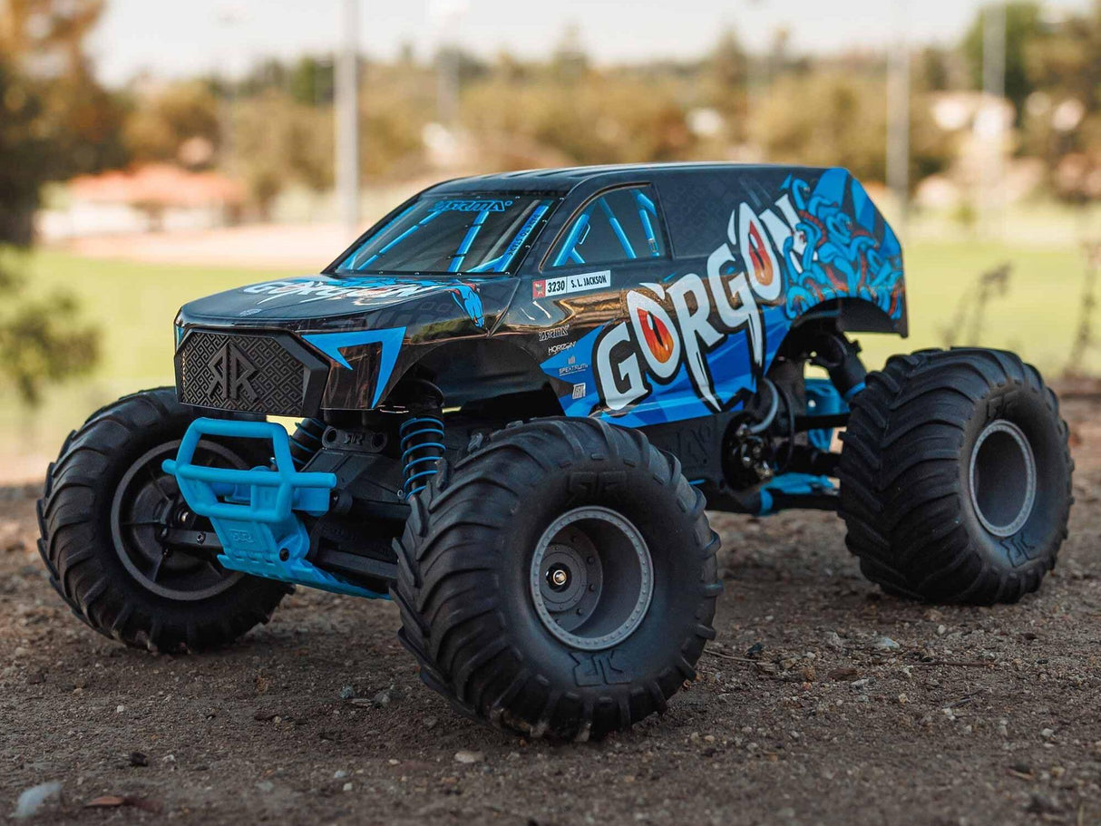 Arrma Gorgon 2wd MT 1/10 RTR (No Battery or Charger) - Blue-15