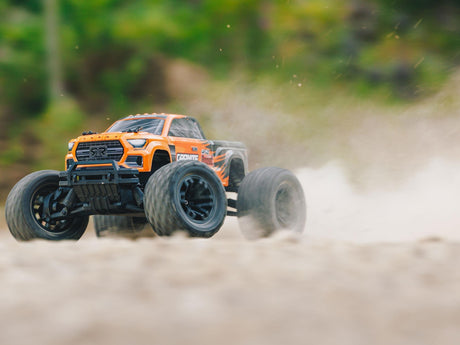 Arrma Granite Boost 4X2 550 Mega 1/10 2WD Monster Truck with Battery and Charger - Orange-2