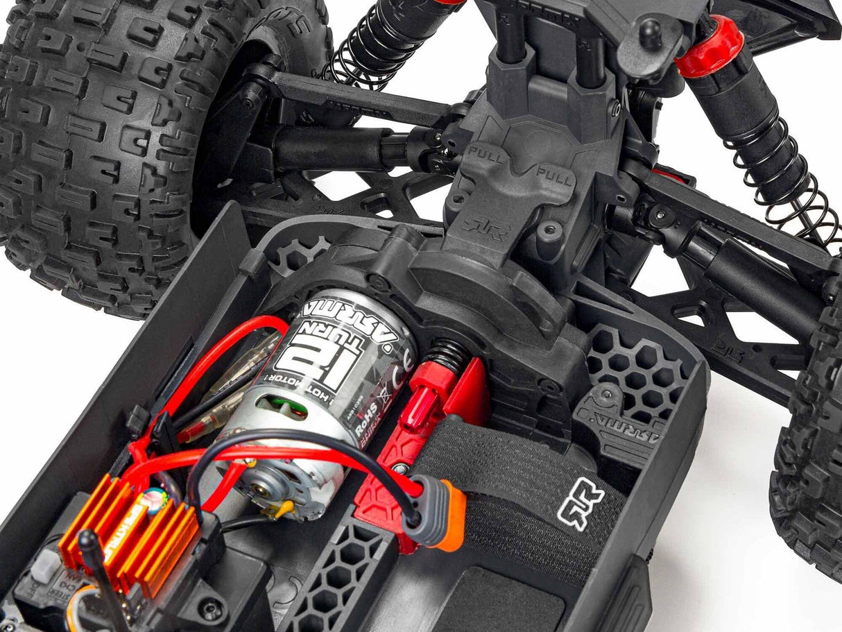 Arrma Granite Boost 4X2 550 Mega 1/10 2WD Monster Truck with Battery and Charger - Orange-20