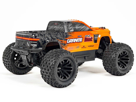 Arrma Granite Boost 4X2 550 Mega 1/10 2WD Monster Truck with Battery and Charger - Orange-11