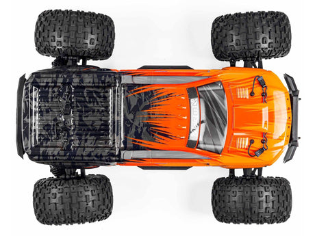 Arrma Granite Boost 4X2 550 Mega 1/10 2WD Monster Truck with Battery and Charger - Orange-13