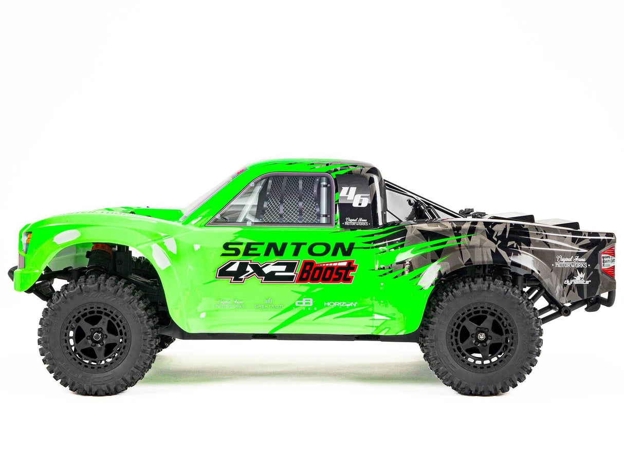 Arrma Senton Boost 4X2 550 Mega 1/10 2WD SC With Battery and Charger - Green-1