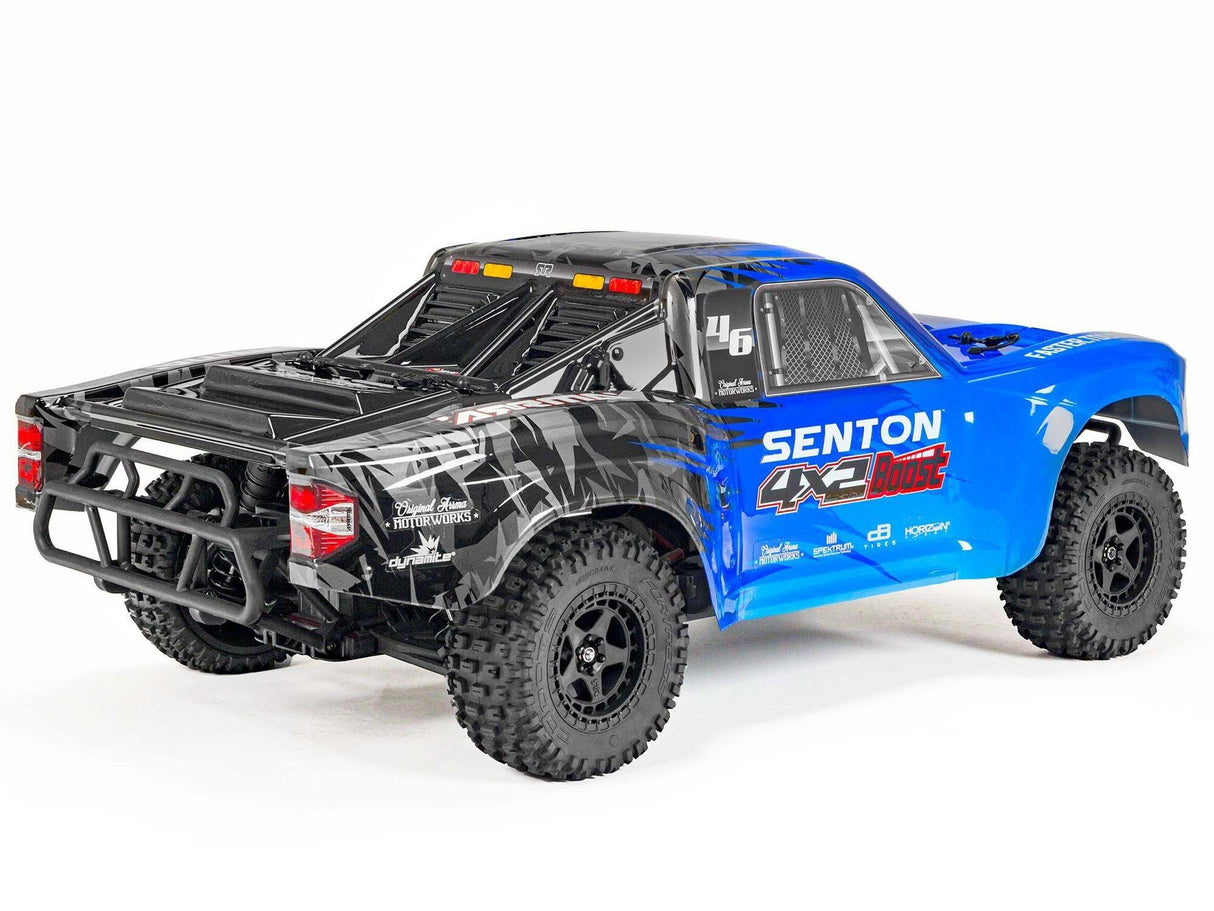 Arrma Senton Boost 4X2 550 Mega 1/10 2WD SC With Battery and Charger - Blue-12