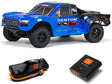 Arrma Senton Boost 4X2 550 Mega 1/10 2WD SC With Battery and Charger - Blue-0