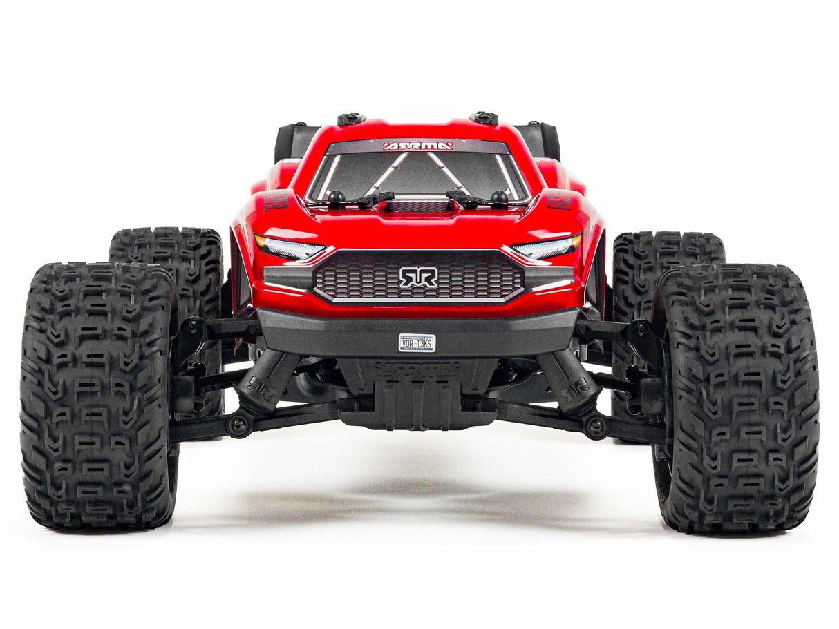 Arrma Vorteks Boost 4X2 550 Mega 1/10 2WD ST with Battery and Charger - Red-6