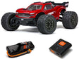 Arrma Vorteks Boost 4X2 550 Mega 1/10 2WD ST with Battery and Charger - Red-0