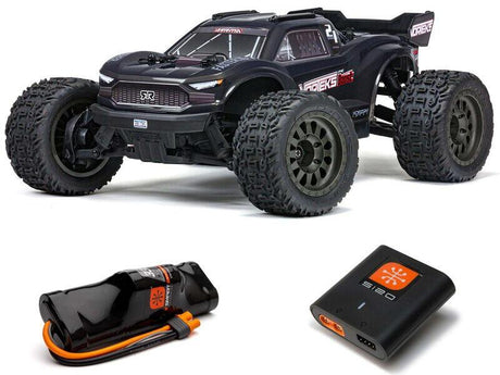 Arrma Vorteks Boost 4X2 550 Mega 1/10 2WD ST with Battery and Charger - Gunmetal-0