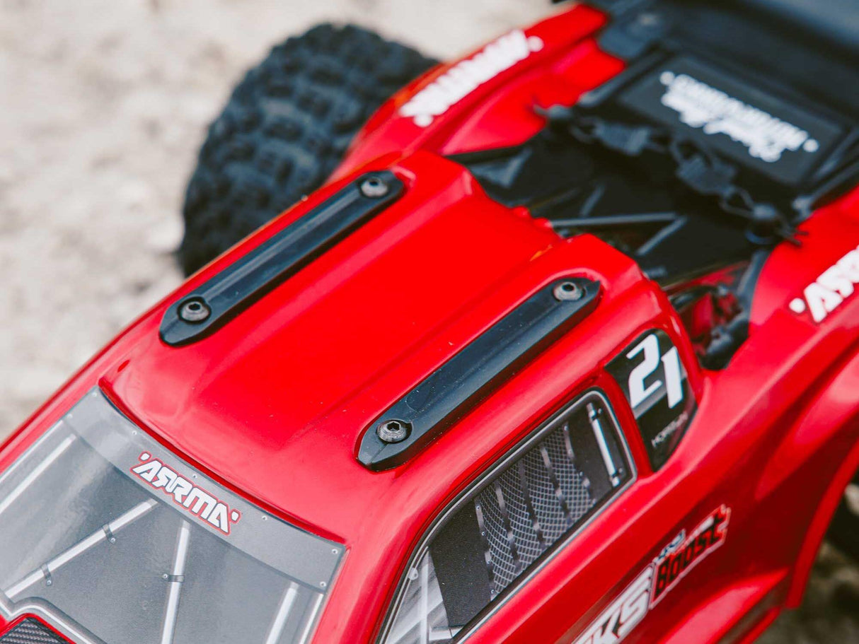 Arrma Vorteks Boost 4X2 550 Mega 1/10 2WD ST - Red-9