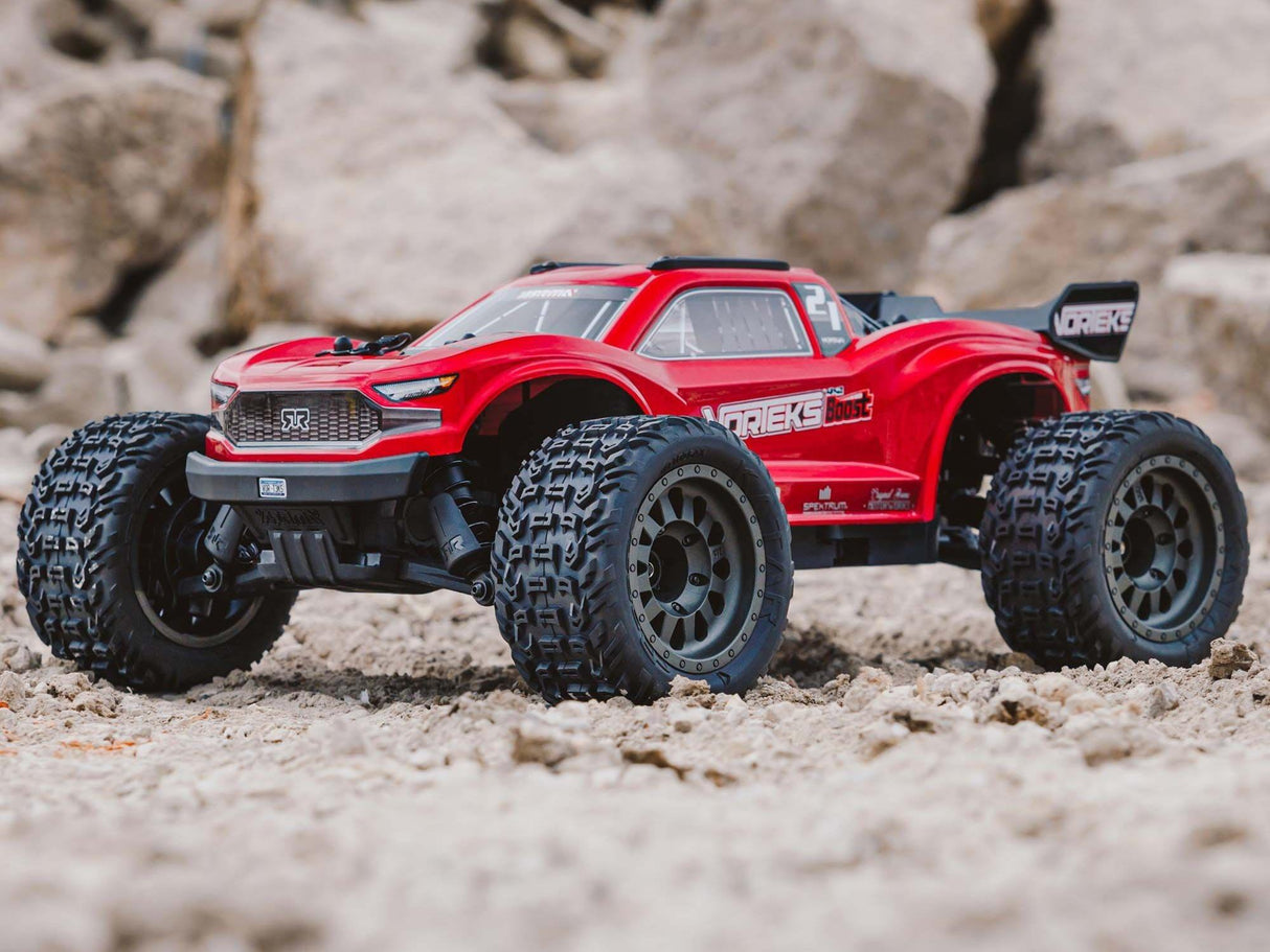 Arrma Vorteks Boost 4X2 550 Mega 1/10 2WD ST - Red-11