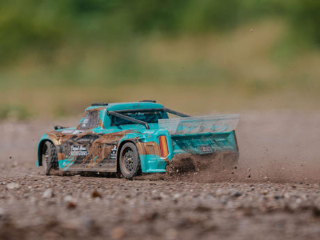 Arrma 1/8 Infraction 4X4 Mega Resto-Mod Truck RTR Int - Teal/Bronze-8