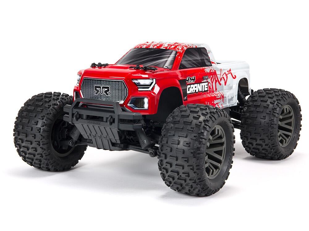 Arrma Granite 4X4 3S BLX Firma SLT3 Monster Truck RTR - Red-0