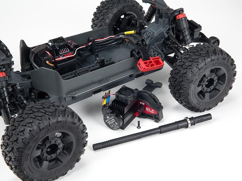 Arrma Big Rock 4X4 3S BLX Brushless 1/10th 4wd Monster Truck - Black-12