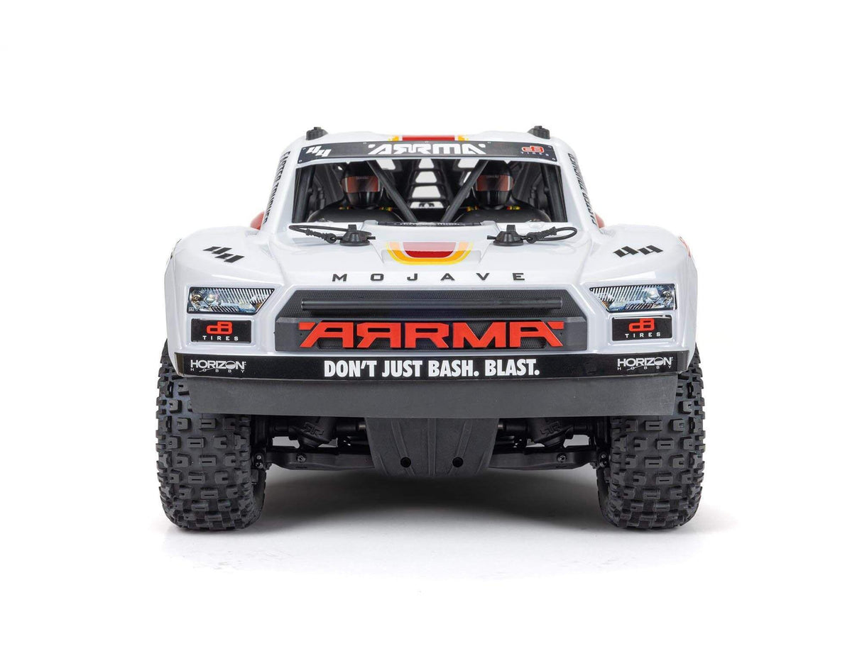 Arrma 1/8 Mojave 4x4 4S BLX Centre Diff Desert Truck RTR - White-5