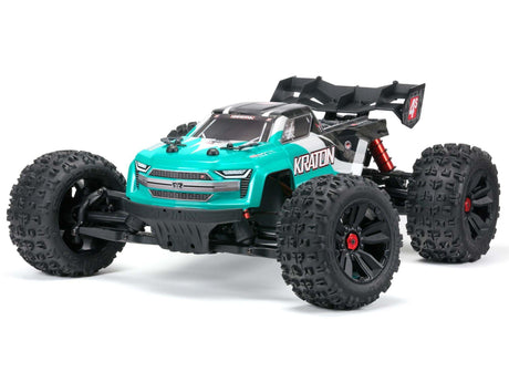 Arrma 1/10 Kraton 4X4 4S V2 BLX Speed Monster Truck RTR - Teal-0