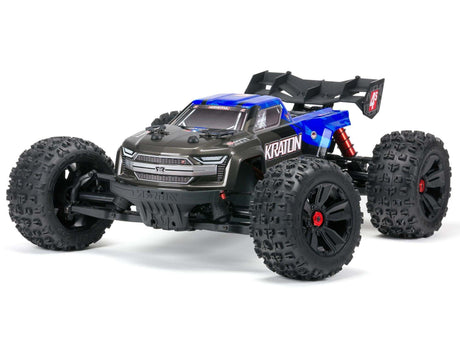 Arrma 1/10 Kraton 4X4 4S V2 BLX Speed Monster Truck RTR - Blue-0