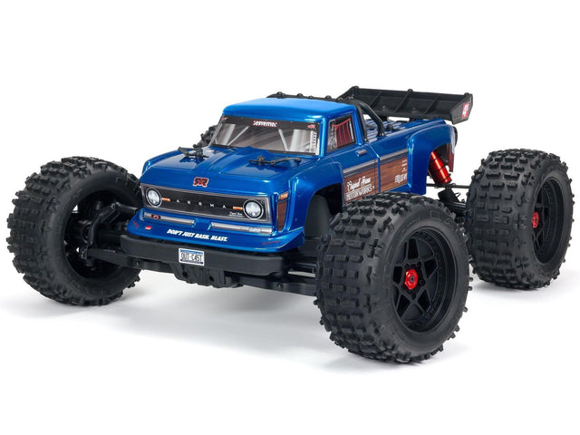 Arrma 1/10 Outcast 4X4 4S V2 BLX Stunt Truck RTR - Blue-0