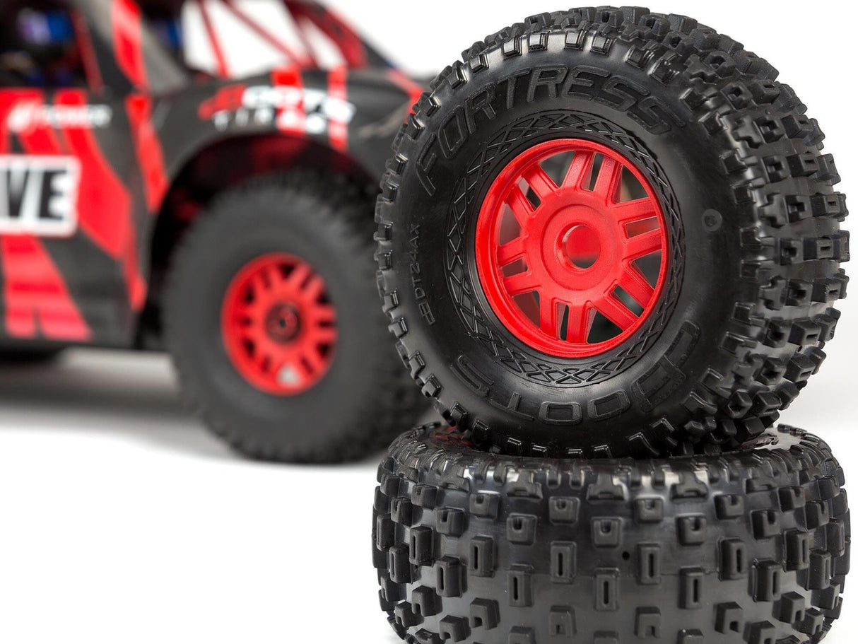 Arrma 1/7 Mojave 6S BLX Desert Truck - Black/Red-3