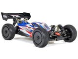 Arrma 1/8 TLR Tuned Typhon 6S 4WD BLX Buggy RTR - Red/Blue-6