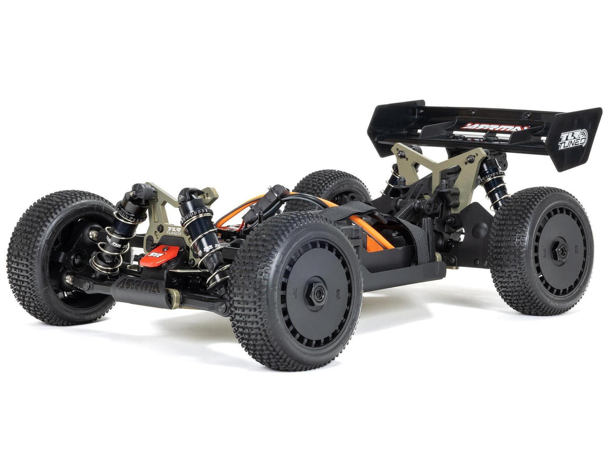 Arrma 1/8 TLR Tuned Typhon 6S 4WD BLX Buggy RTR - Red/Blue-16