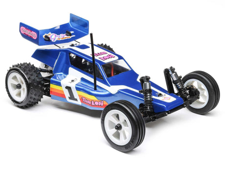 Losi 1/16 Mini JRX2 Brushed 2WD Buggy RTR - Blue-1