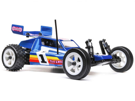 Losi 1/16 Mini JRX2 Brushed 2WD Buggy RTR - Blue-2