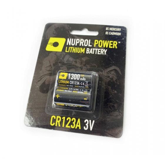 Nuprol CR123A 3V Battery-0