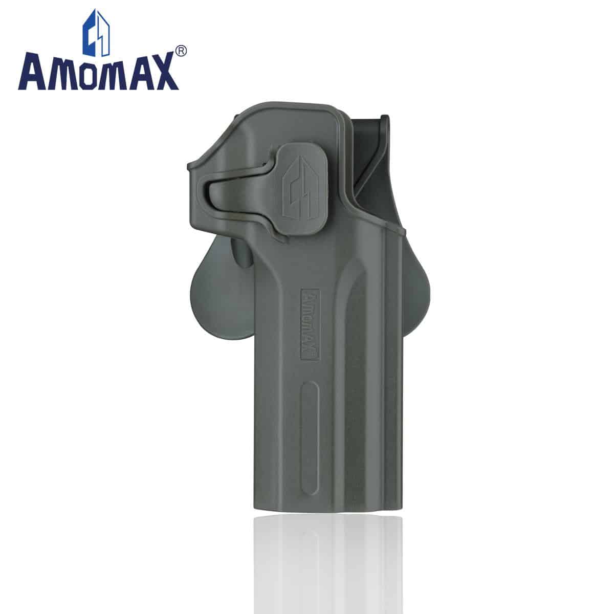 Amomax Desert Eagle with or without Rail Holster – OD Green