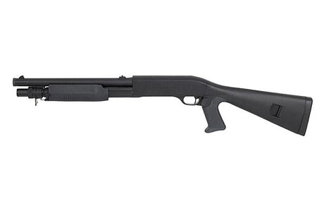 Double Eagle Tri-Shot M56A Pump Shotgun -Black-0