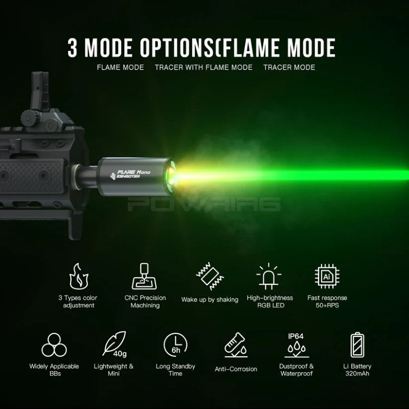 E-shooter Tracer unit FLARE MONO