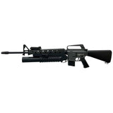 E&C M16A1VN with M203 Launcher - Black-0