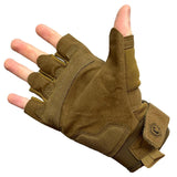 Emerson Fingerless War Fighter Gloves - Tan-1