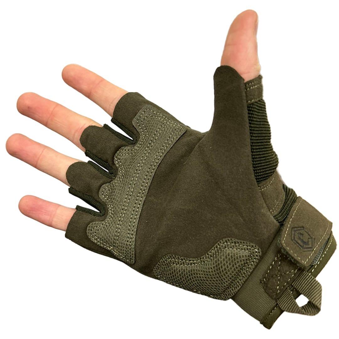 Emerson Fingerless War Fighter Gloves - OD Green-1