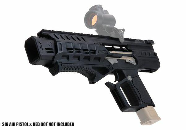 EMG SI CNC Kit for Sig Air (VFC) M17/M18 P320 GBB (Licensed by Strikes Industries) - Black-0