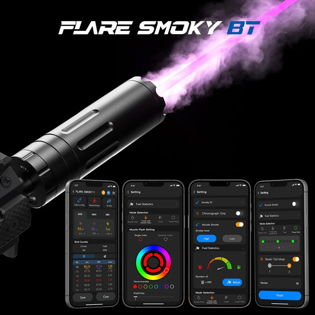 E-Shooter Smoky Flare BT Tracer Unit