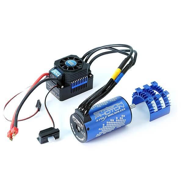 Etronix Photon 80A Brushless ESC & 2900KV 3665 Motor Combo-0