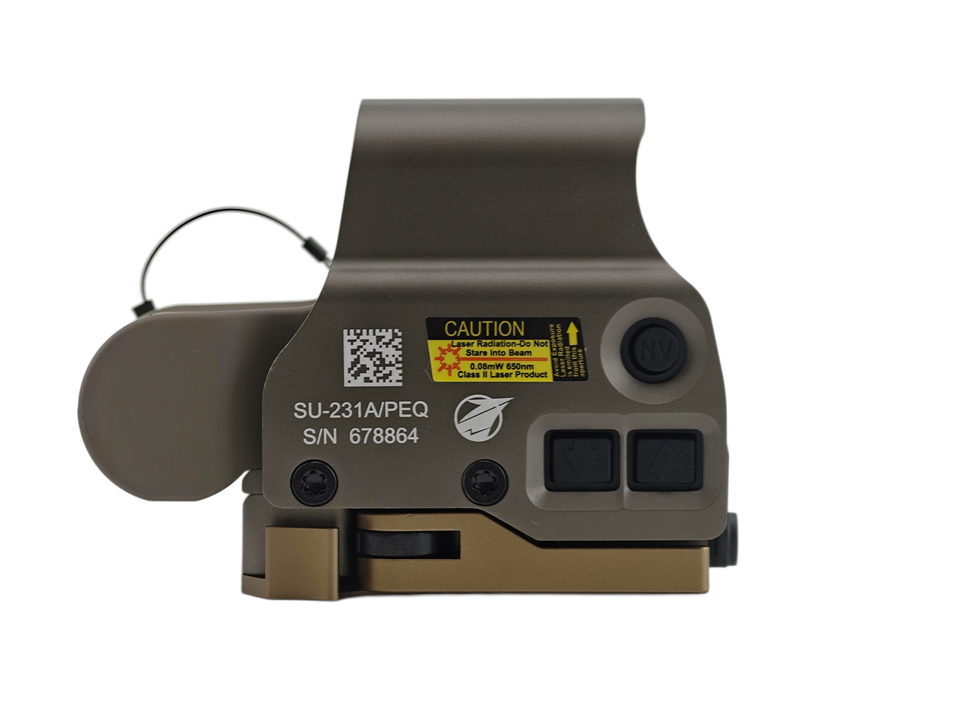 EvolutionGear 2026Ver. EXPS3 GBBR Rated NAVSEA Markings, Clear Lense - FDE
