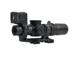 EvolutionGear KS-1 MAG 1-10X24mm FFP Scope w/ ACRO Combo - Black